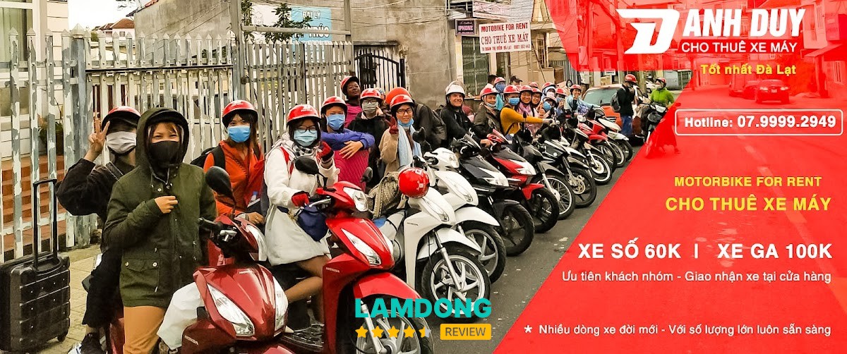Thuê Xe Máy Đà Lạt 24h – Anh Duy Đà Lạt – Đoàn Thị Điểm