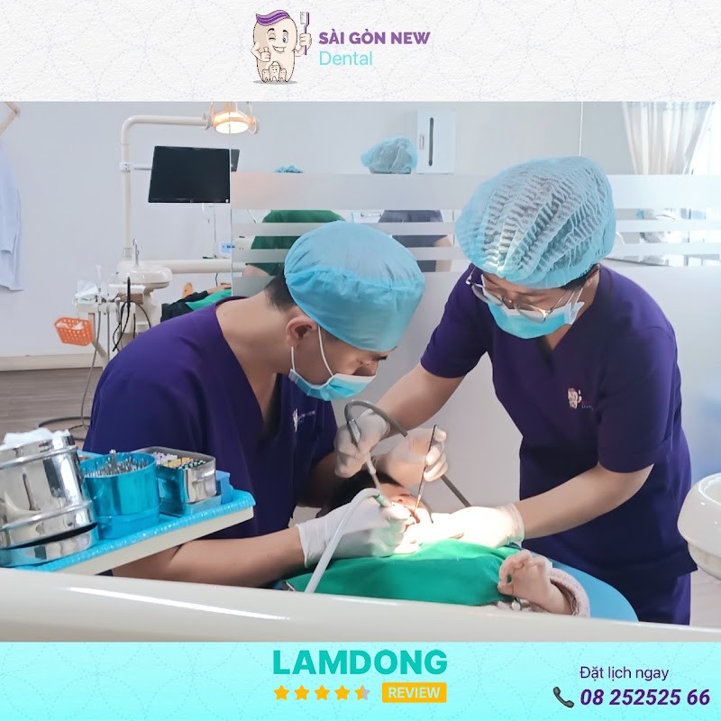 Nha khoa Sài Gòn New Đà Lạt – phòng khám rộng sạch
