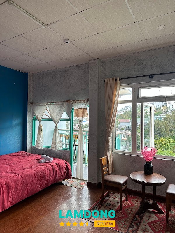 Vũ Homestay Đà Lạt – phòng nghỉ