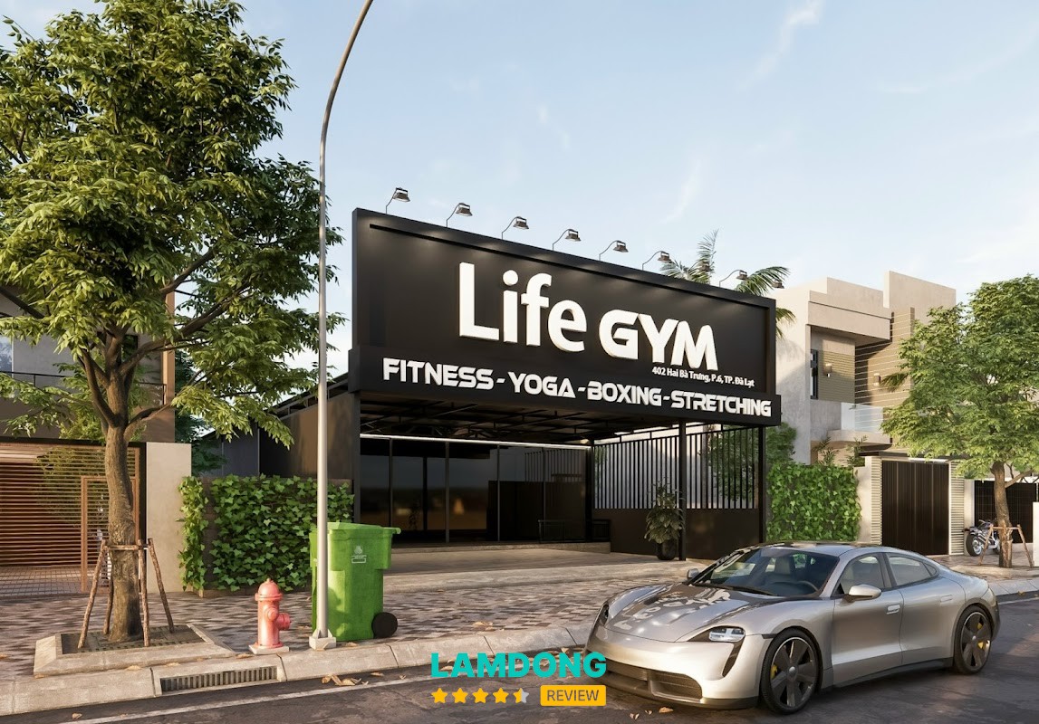 Life GYM – phòng tập rộng