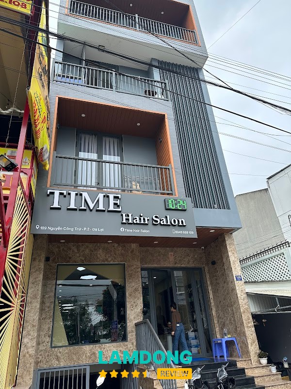 Time Hair Salon Đà Lạt – nhuộm balayage tóc nữ
