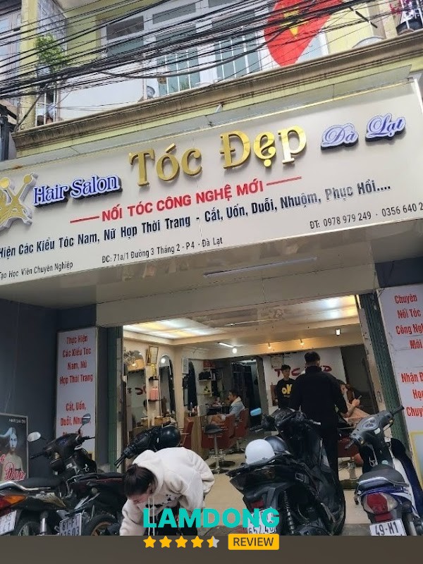 Hair Salon Tóc Đẹp Đà Lạt – tạo kiểu tóc nữ