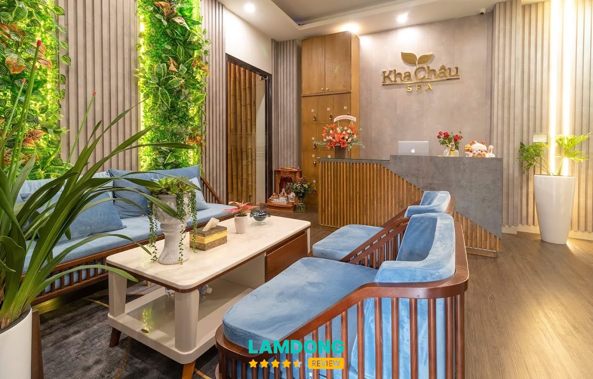 Kha Châu Spa Massage Đà Lạt – không gian sạch sẽ