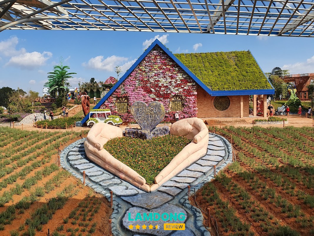 Fresh Garden Dalat – khu tham quan rộng