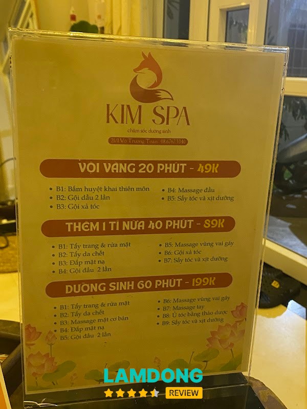 KIM SPA ĐÀ LẠT – Võ Trường Toản