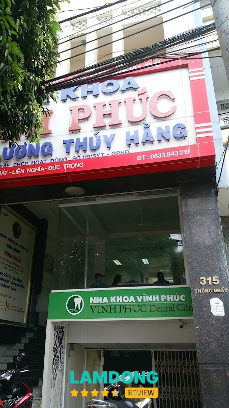 Nha Khoa Vĩnh Phúc – 315 Thống Nhất