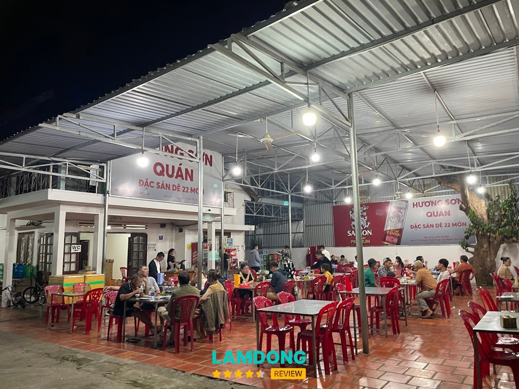Hương sơn quán – món dê địa phương
