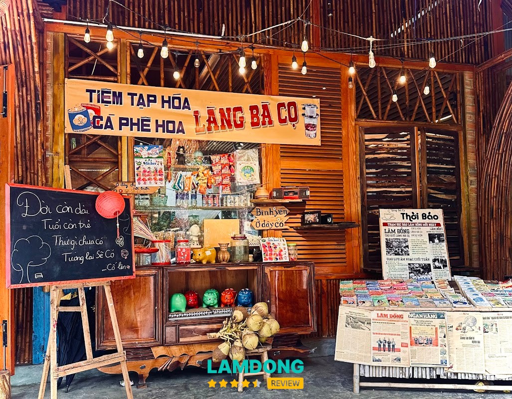 Cafe Hoa Làng Bà Cọ – Tổ 17 Cầu Cao Thái, Đức Trọng