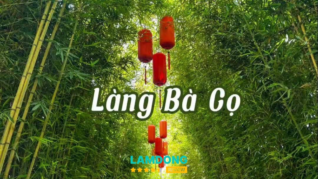 Cafe Hoa Làng Bà Cọ – không gian cà phê sân vườn