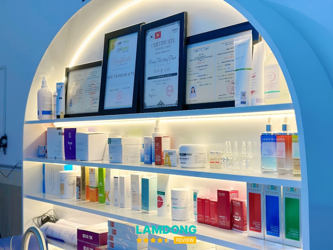 Mộc Thanh Spa & Beauty – chăm sóc da và nặn mụn