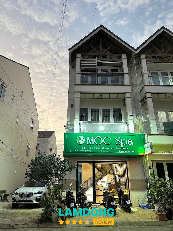 Mộc Spa – phòng spa sạch sẽ