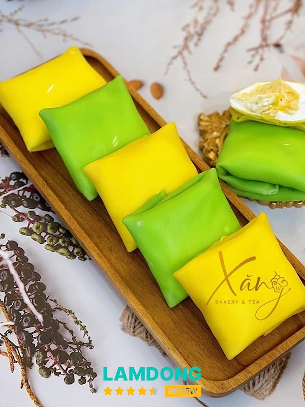 Xăng bakery & Tea – bánh bông lan tuyết