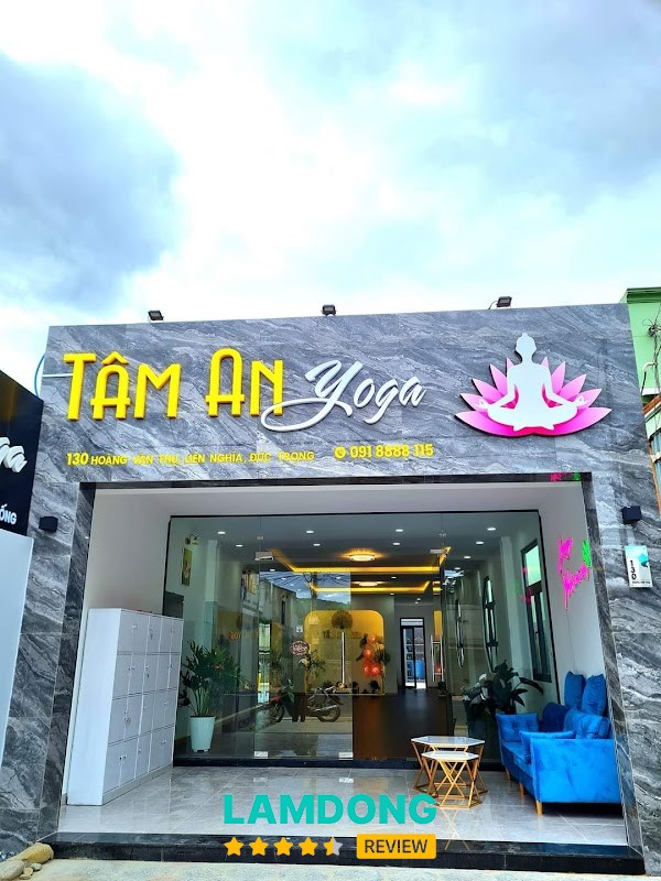 TÂM AN YOGA – không gian lớp yoga
