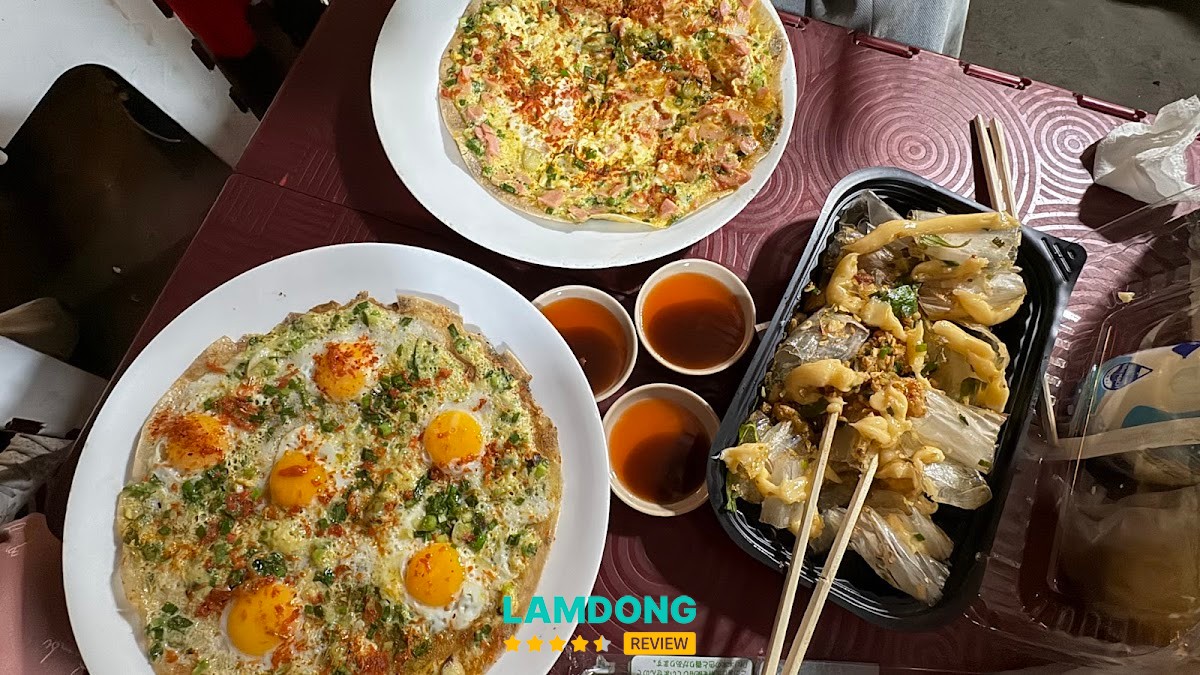 Bánh Tráng nướng Dì Đinh – bánh tráng nướng nóng giòn