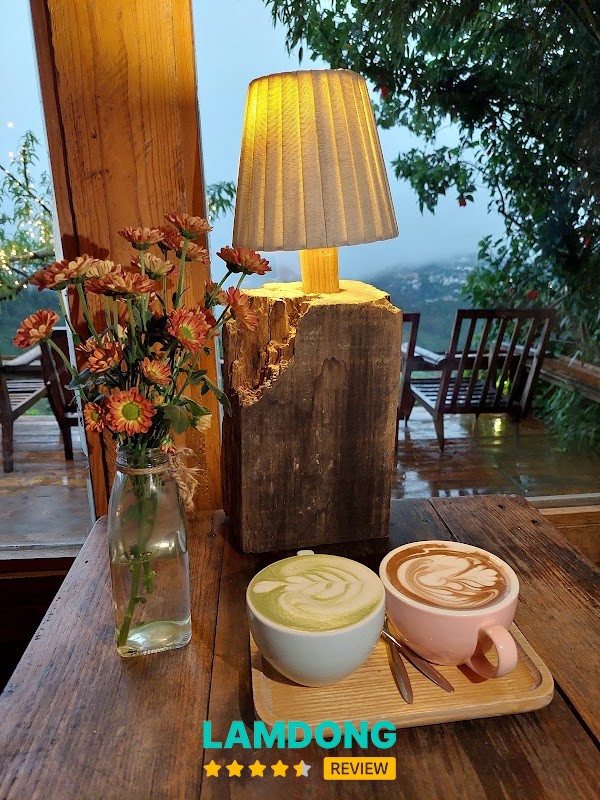 Tiệm cà phê Cheo veooo – view thung lũng Đà Lạt