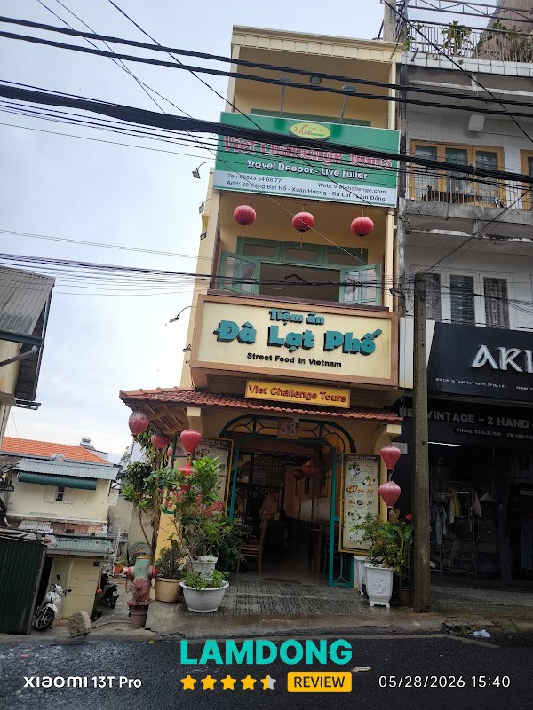 Tiệm ăn Đà Lạt Phố – món Việt gần trung tâm