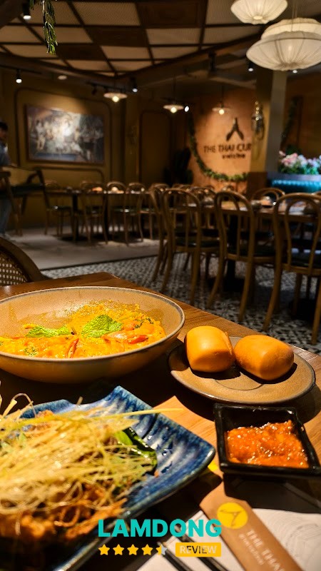 The Thai Cuisine Đà Lạt – không gian nhà hàng Thái